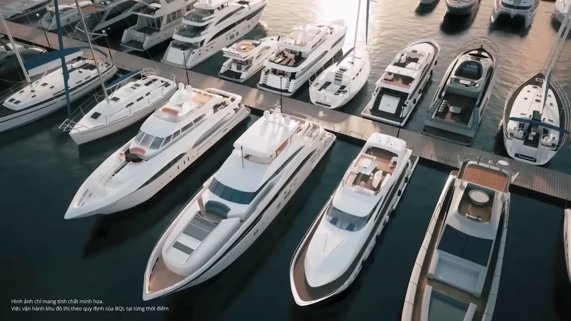 Phối cảnh Landmark Harbour - Quần thể phức hợp đa trải nghiệm bên bờ biển